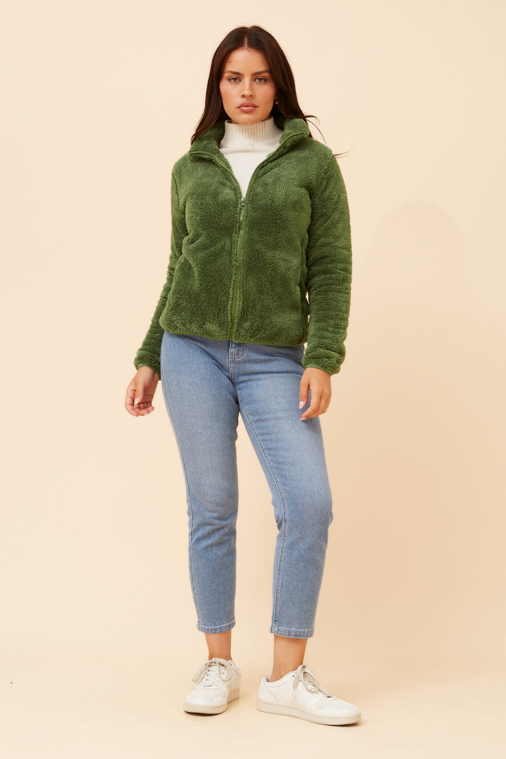 LYN TEDDY FUR JACKET