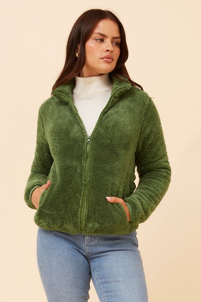 LYN TEDDY FUR JACKET