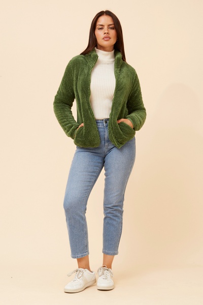LYN TEDDY FUR JACKET