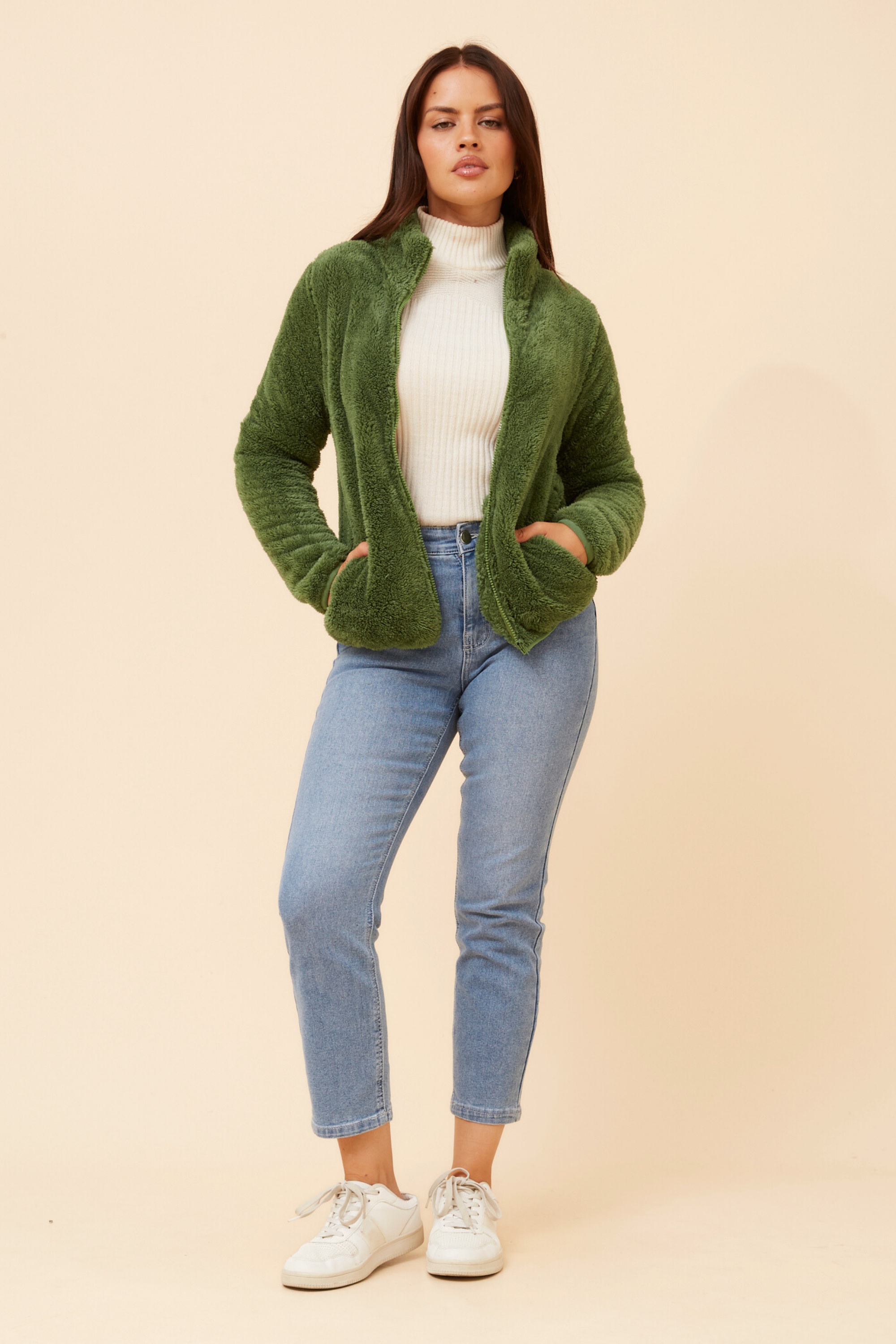 LYN TEDDY FUR JACKET