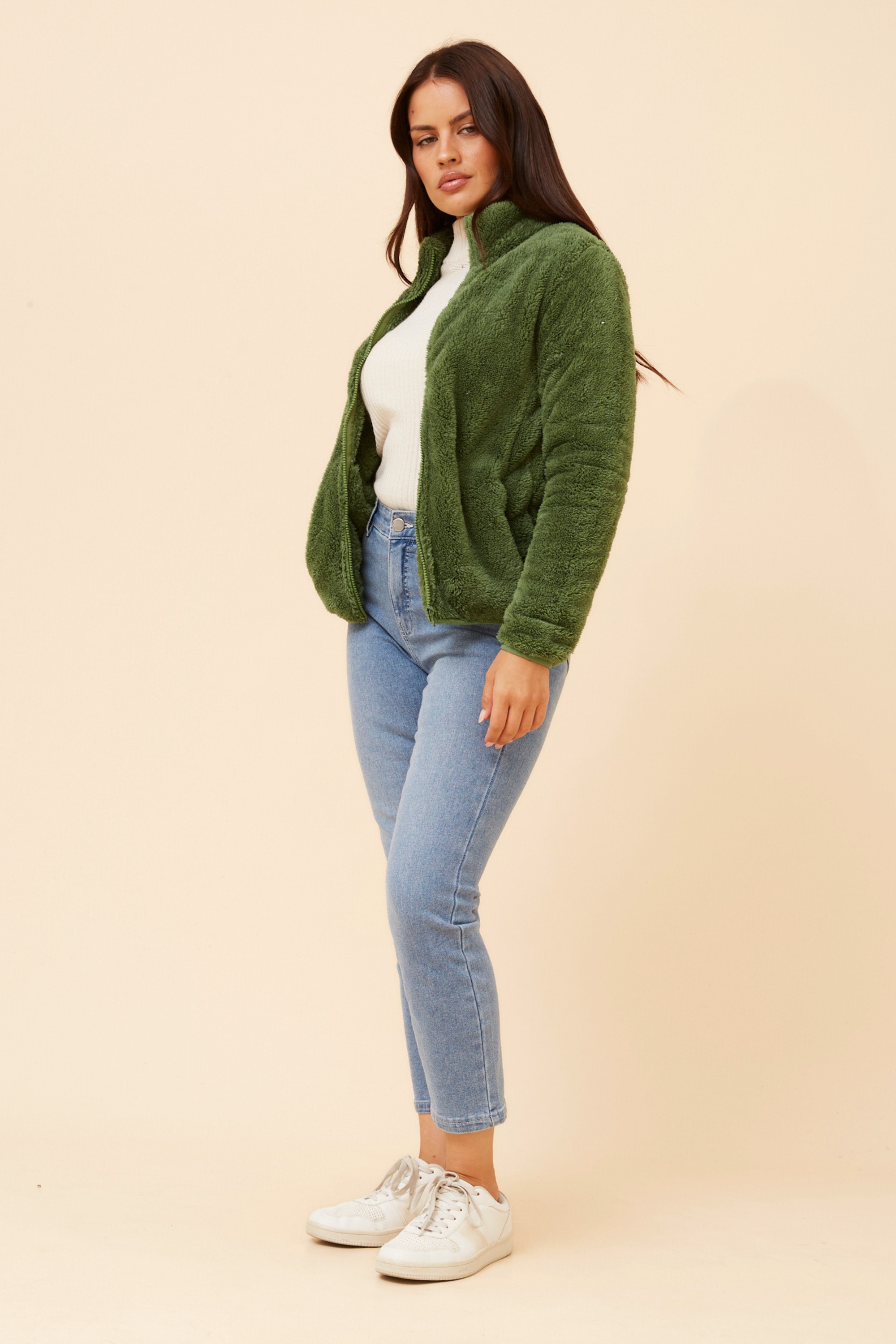 LYN TEDDY FUR JACKET