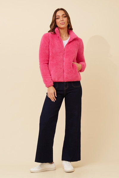 LYN TEDDY FUR JACKET