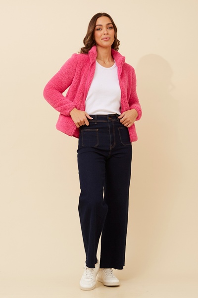 LYN TEDDY FUR JACKET