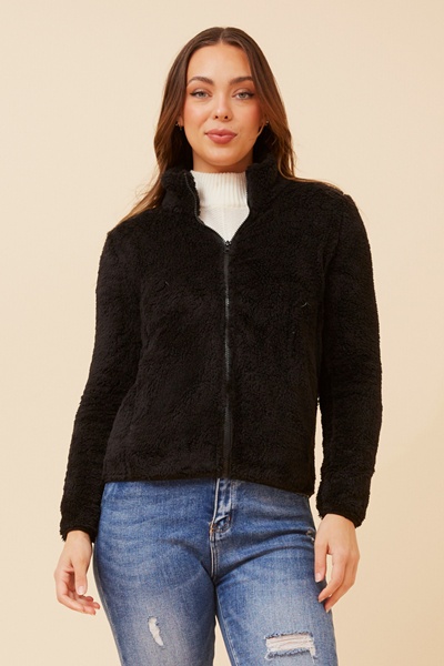LYN TEDDY FUR JACKET