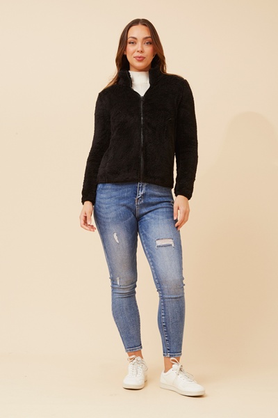 LYN TEDDY FUR JACKET