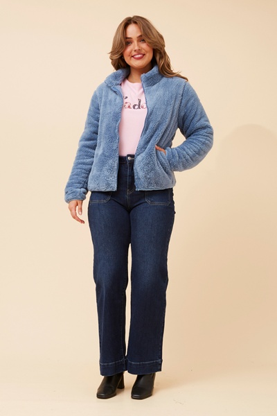 LYN TEDDY FUR JACKET