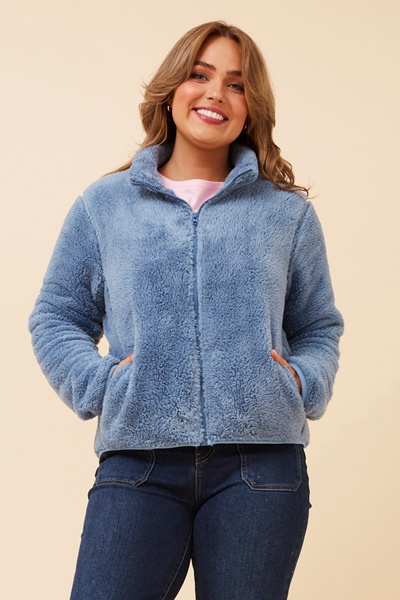 LYN TEDDY FUR JACKET