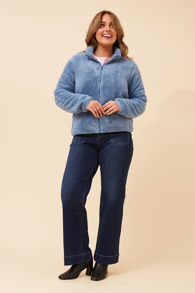 LYN TEDDY FUR JACKET