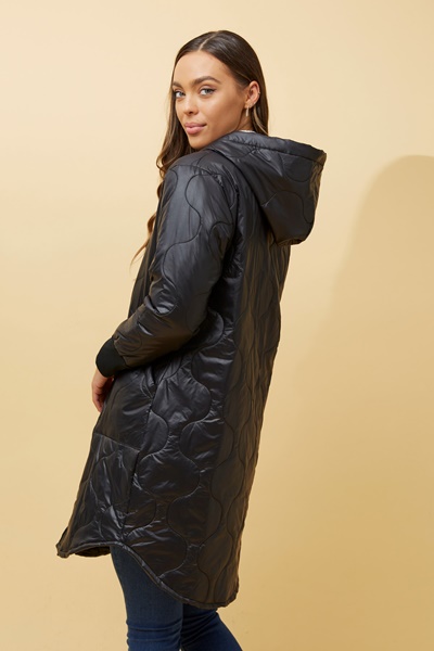 LYRA HOODED PUFFER COAT