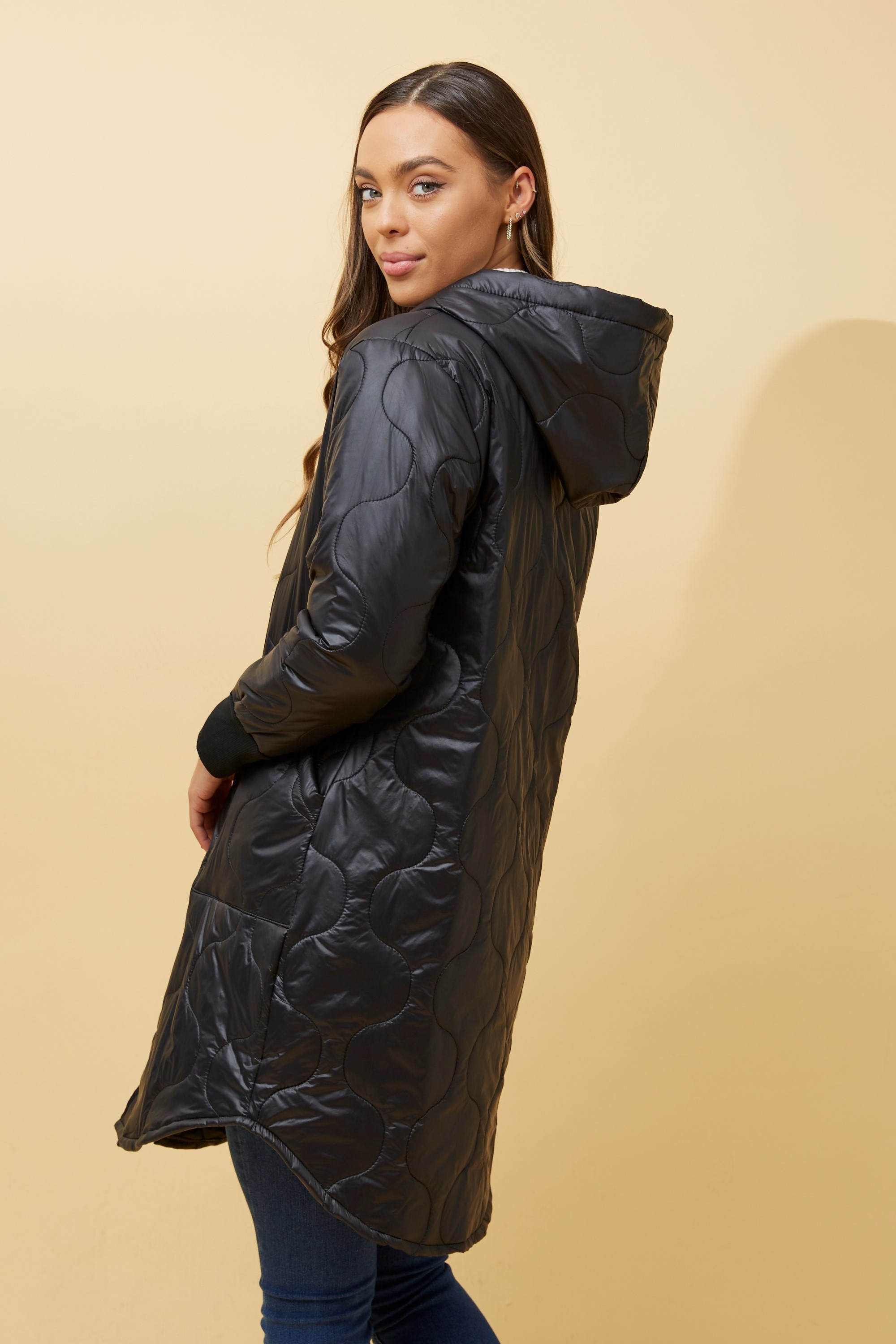 LYRA HOODED PUFFER COAT