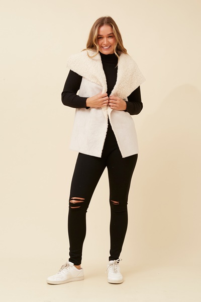 LYSANDRA SUEDE VEST