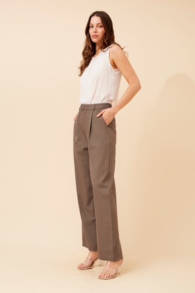 MAHA SOLID WIDE LEG PANTS