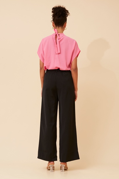 MAHA SOLID WIDE LEG PANTS