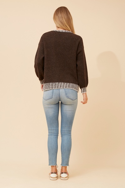 MAILANI SOLID KNIT PULLOVER