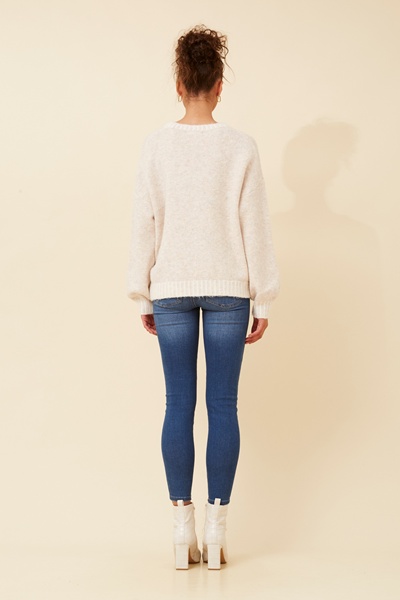 MAILANI SOLID KNIT PULLOVER