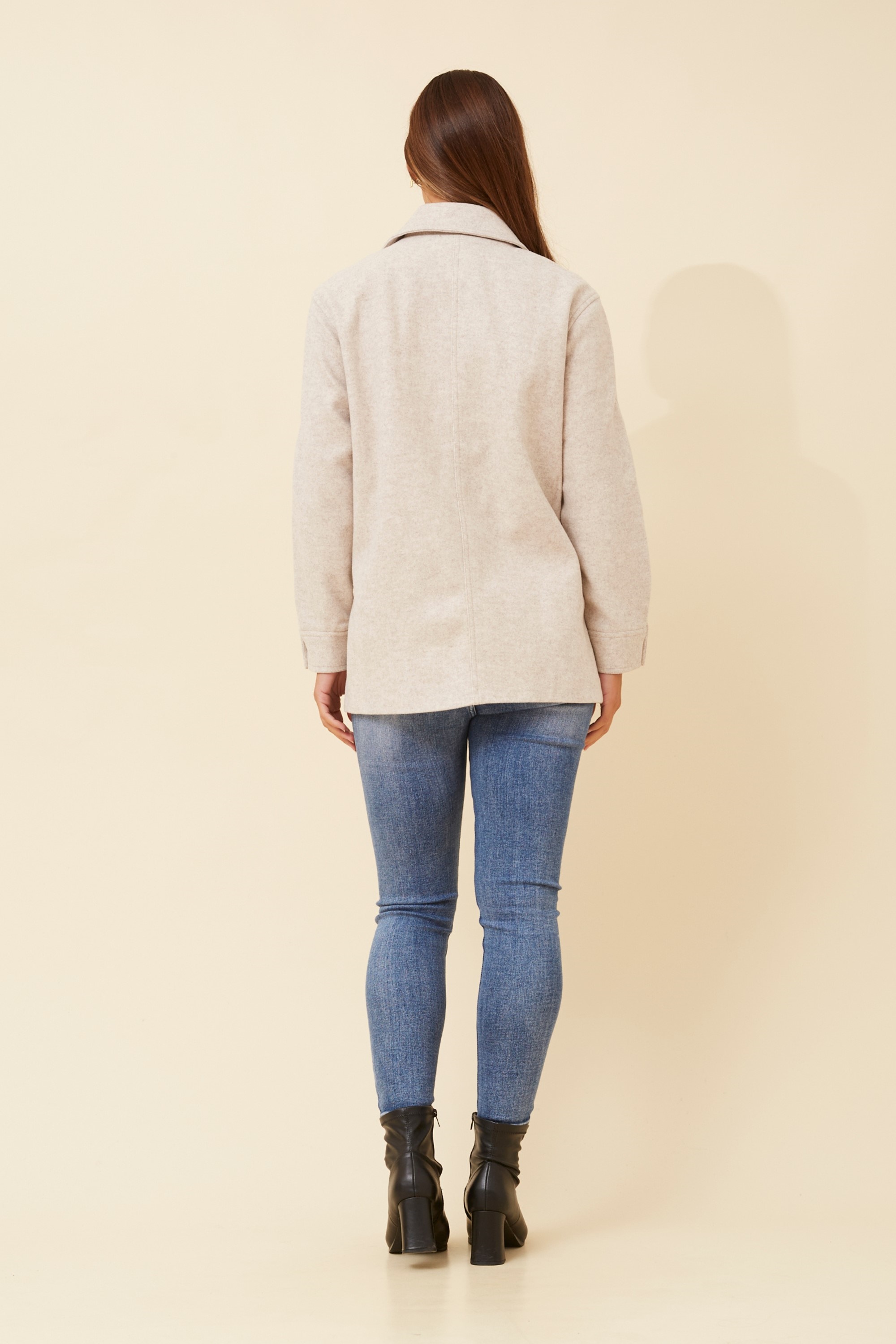 MAJE SOLID SHACKET