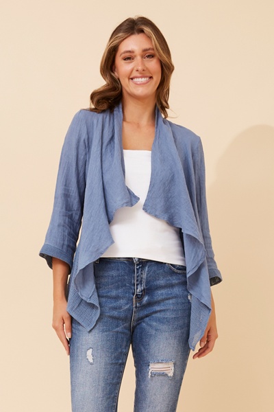 MAJELLA LINEN CARDIGAN