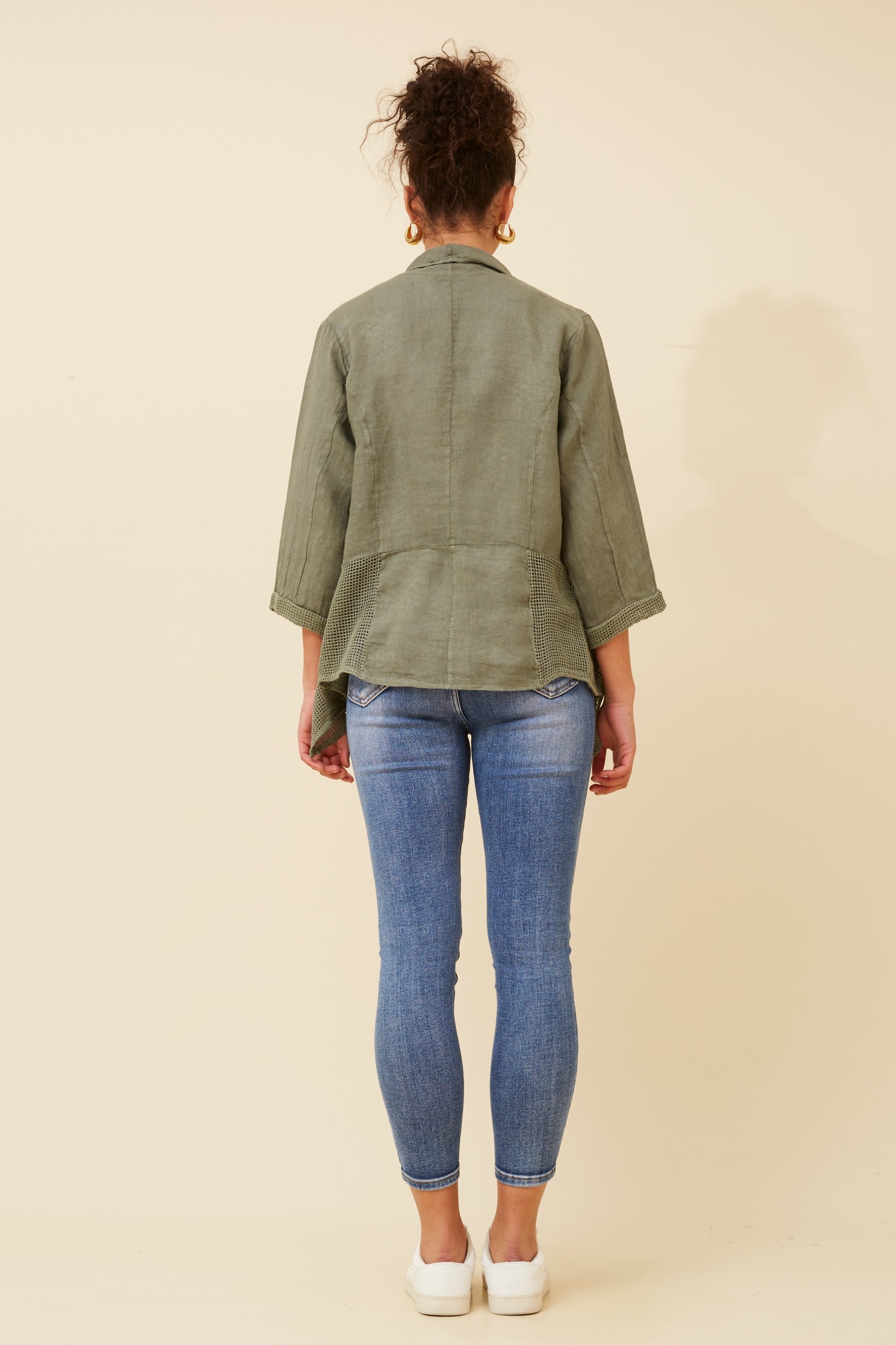 MAJELLA LINEN CARDIGAN