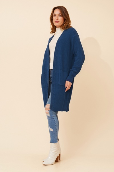 MALIAH SOLID KNIT CARDIGAN