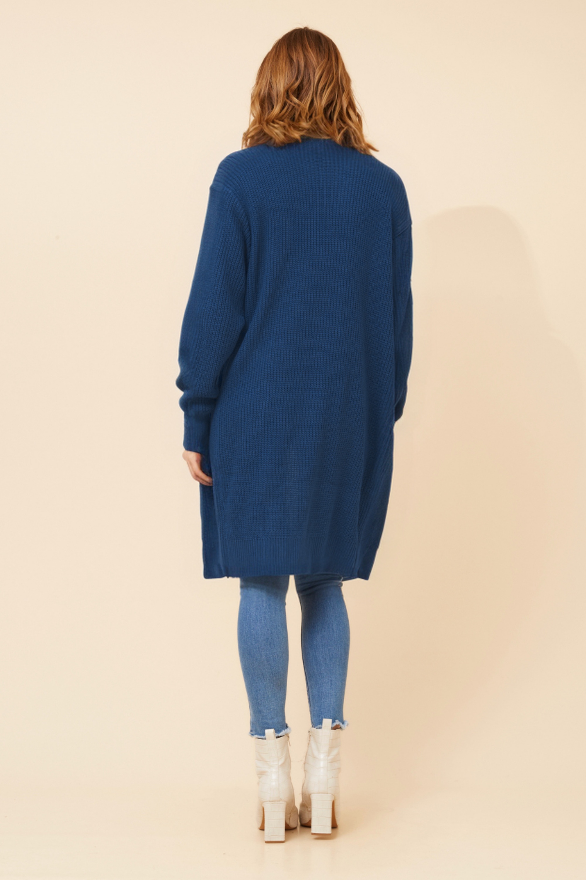 MALIAH SOLID KNIT CARDIGAN