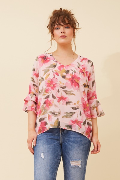 MALLORY FLORAL BLOUSE