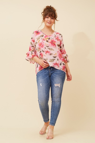 MALLORY FLORAL BLOUSE