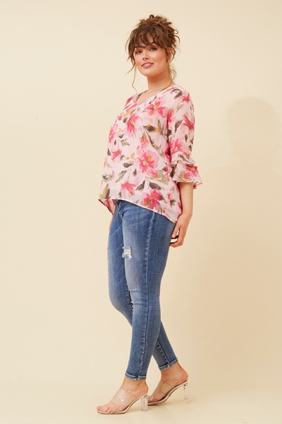 MALLORY FLORAL BLOUSE