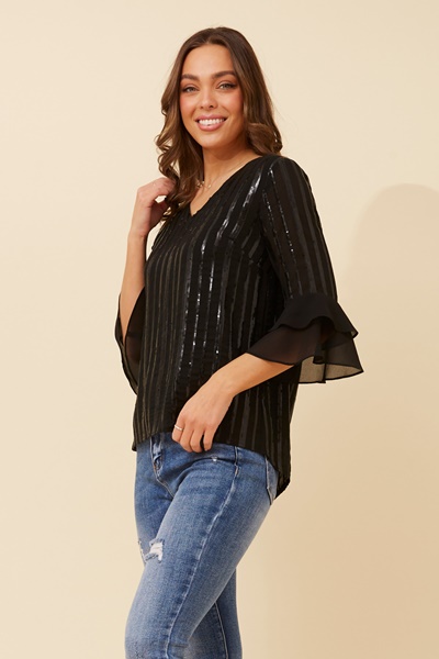 MALLORY SEQUIN TOP