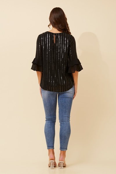 MALLORY SEQUIN TOP