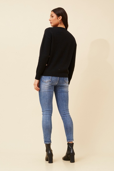 MAPLE CROCHET  KNIT JUMPER