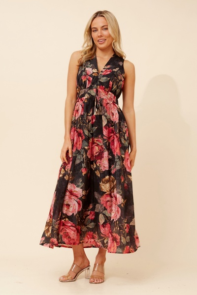 MARA FLORAL MAXI DRESS