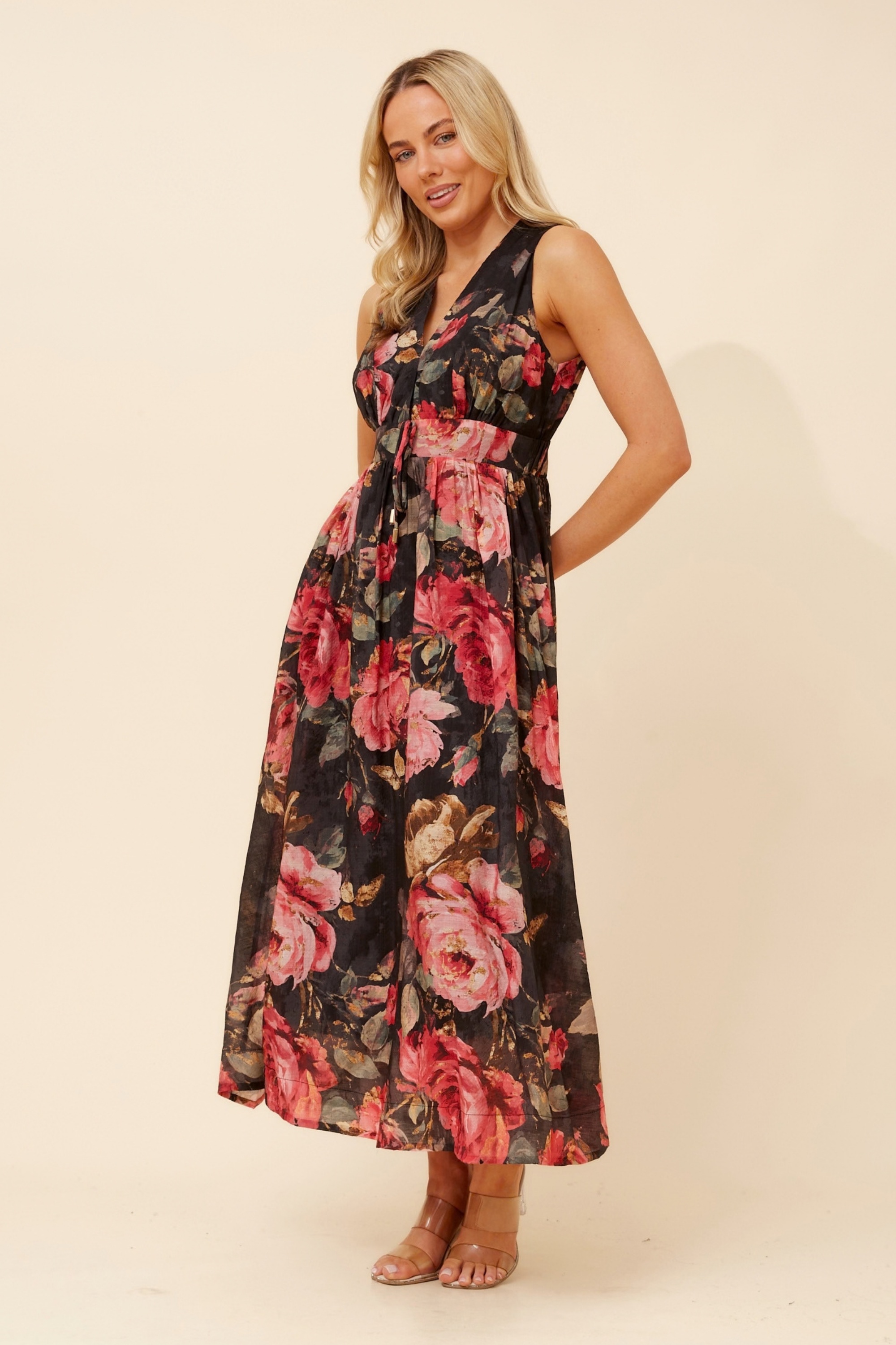 MARA FLORAL MAXI DRESS