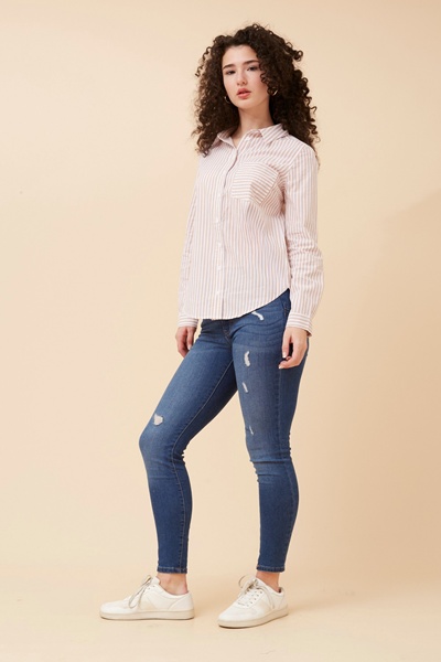 MARGARET STRIPE SHIRT