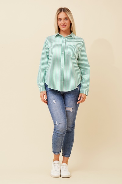 MARGARET STRIPE SHIRT