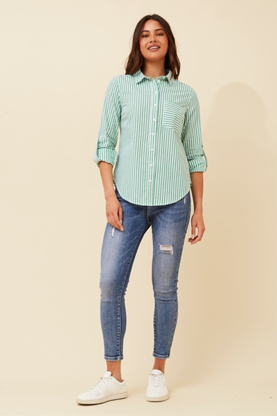 MARGARET STRIPE SHIRT