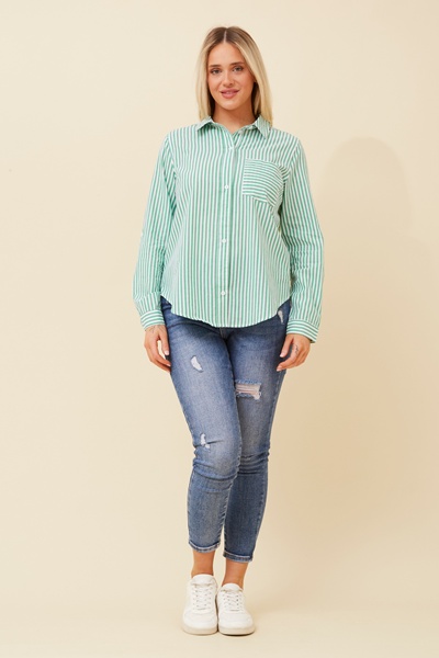 MARGARET STRIPE SHIRT