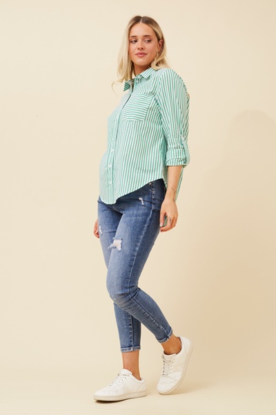 MARGARET STRIPE SHIRT