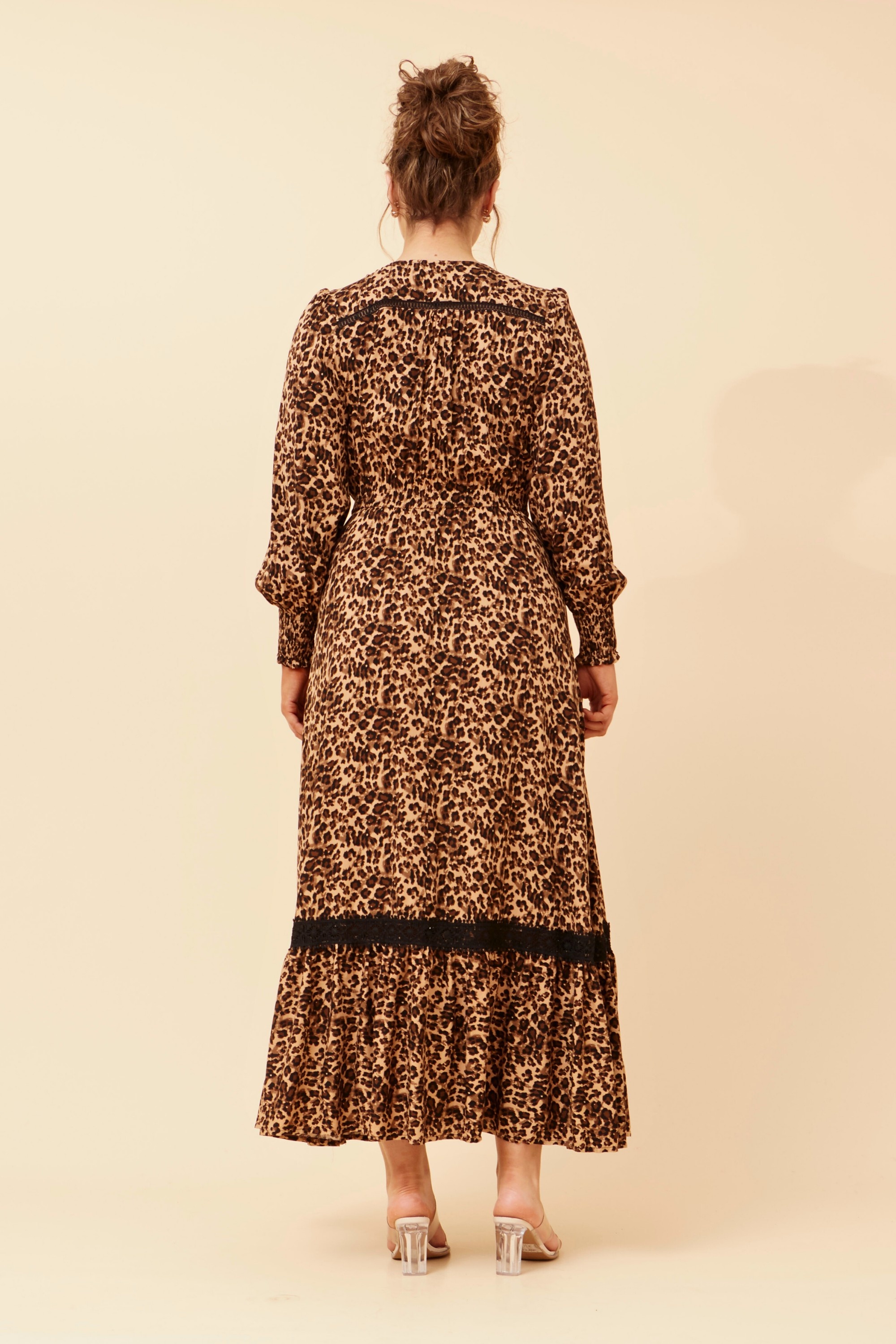 MARRAKECH ANIMAL PRINT MAXI DRESS