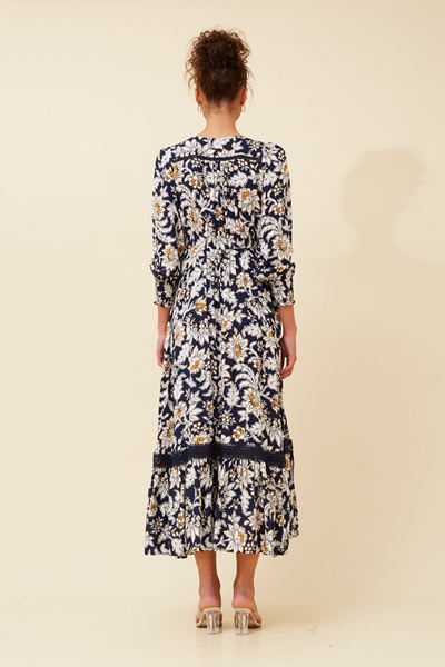 MARRAKECH FLORAL MAXI DRESS