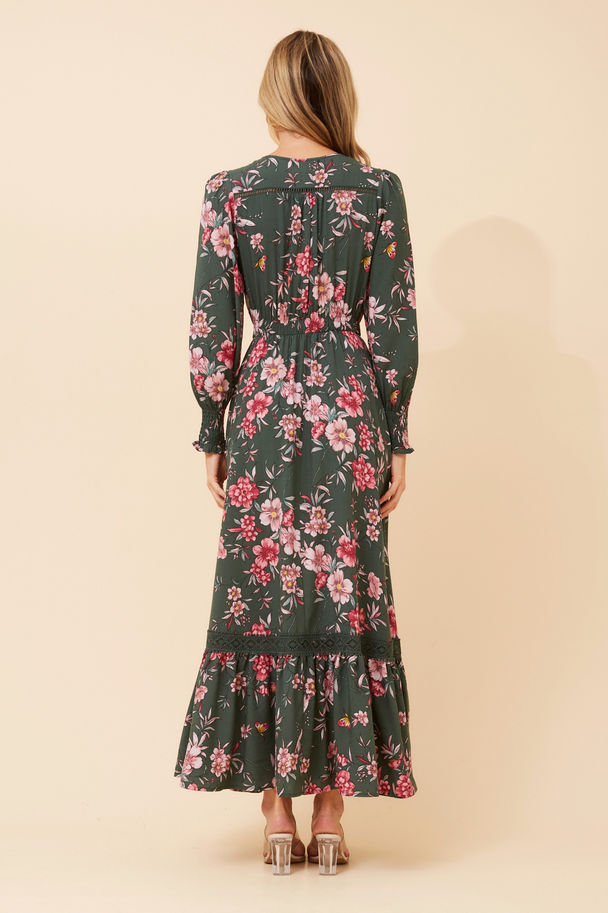 MARRAKECH FLORAL MAXI DRESS
