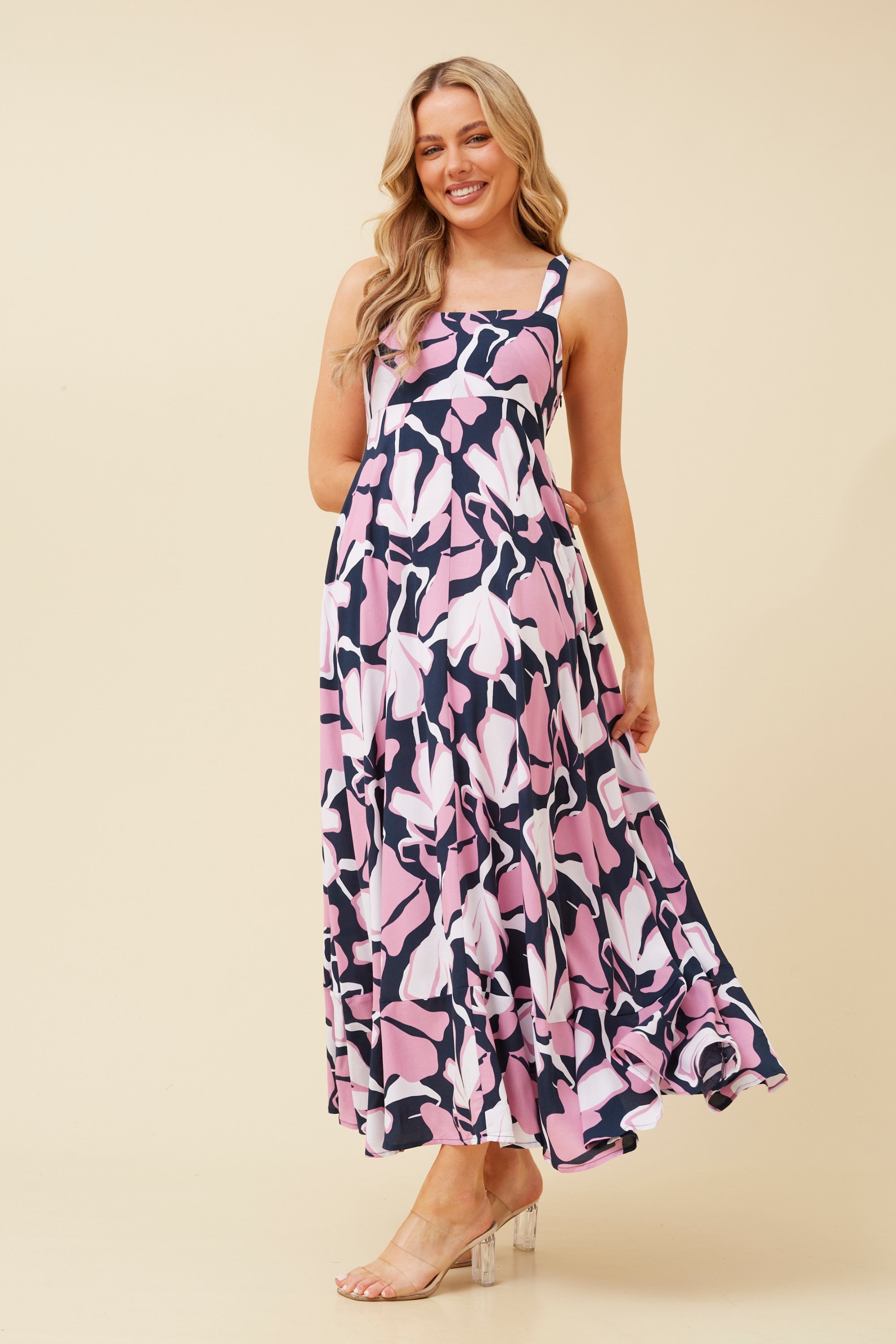 MARTINE FLORAL MAXI DRESS