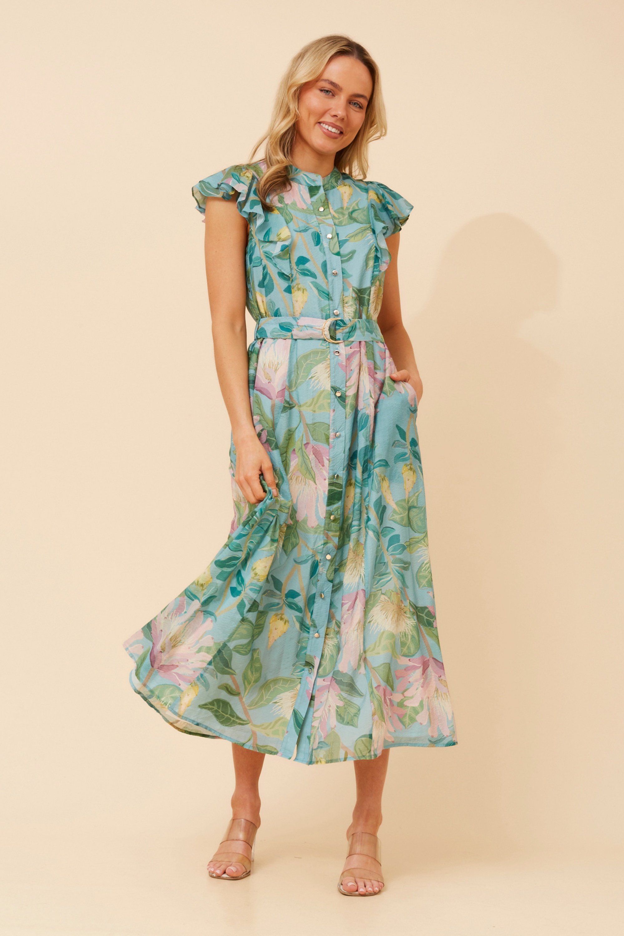 MATHILDE FLORAL MAXI DRESS