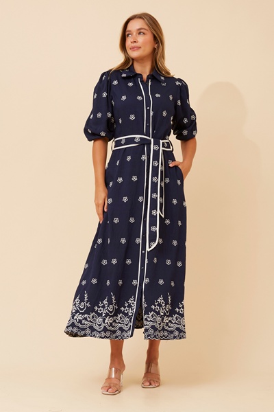 MAURAI FLORAL MAXI DRESS