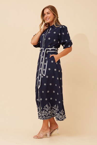 MAURAI FLORAL MAXI DRESS