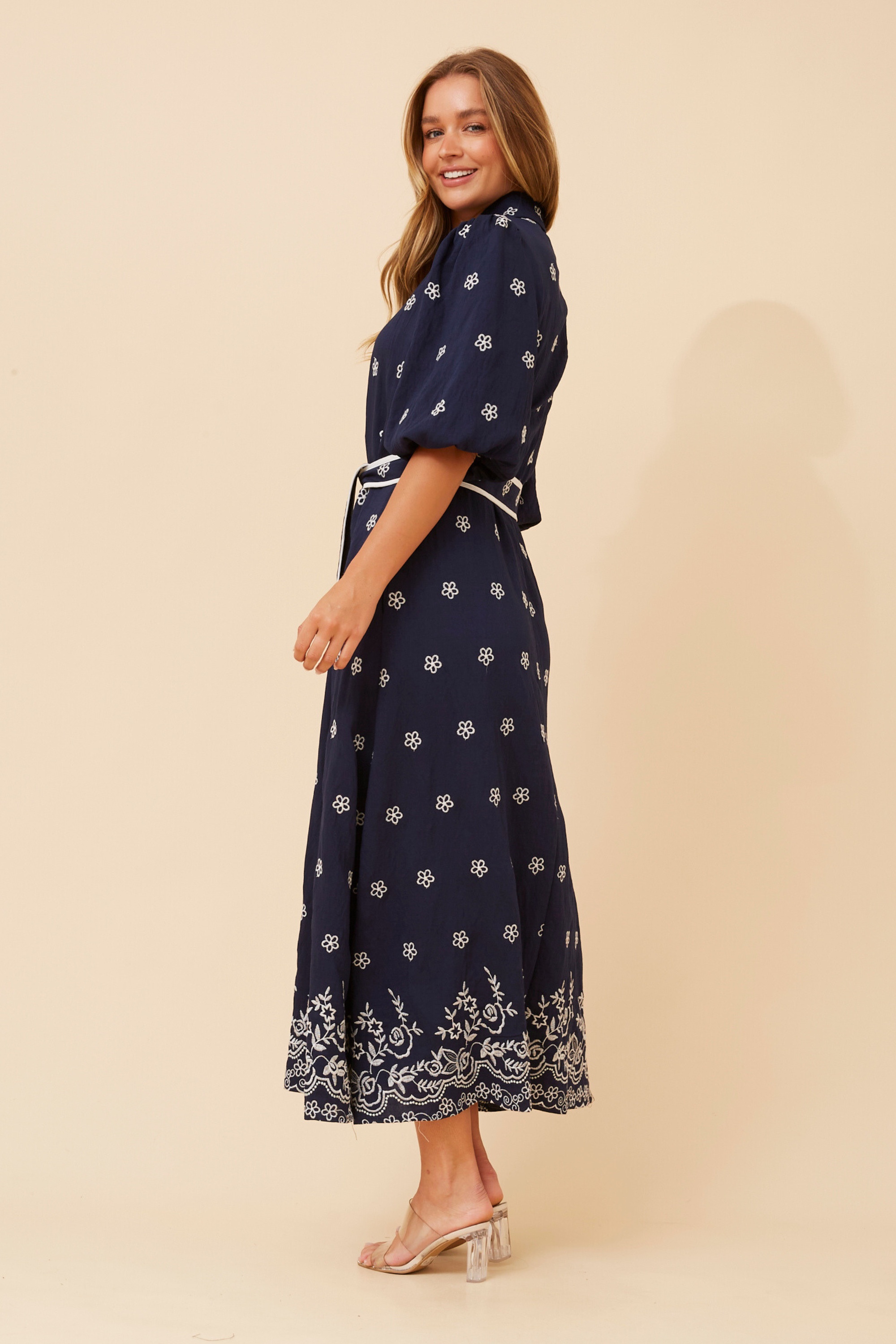 MAURAI FLORAL MAXI DRESS