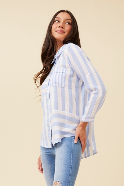 MCKINLEY STRIPE PRINT SHIRT