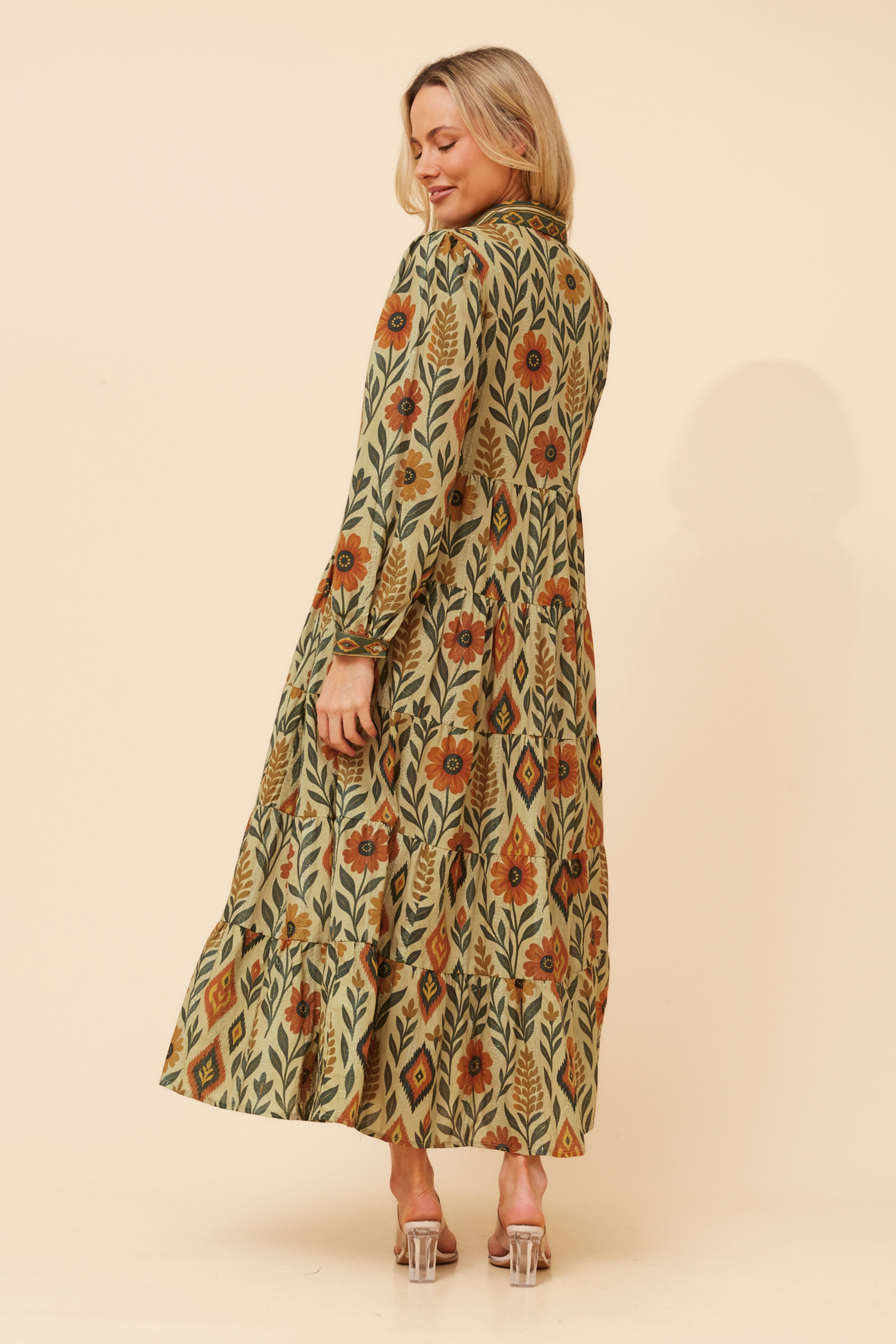 MEERA FLORAL MAXI DRESS