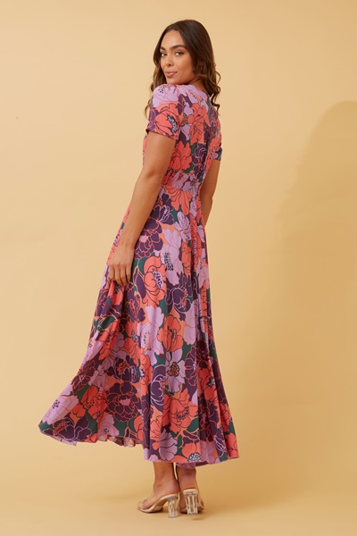 MEGAN FLORAL MAXI DRESS