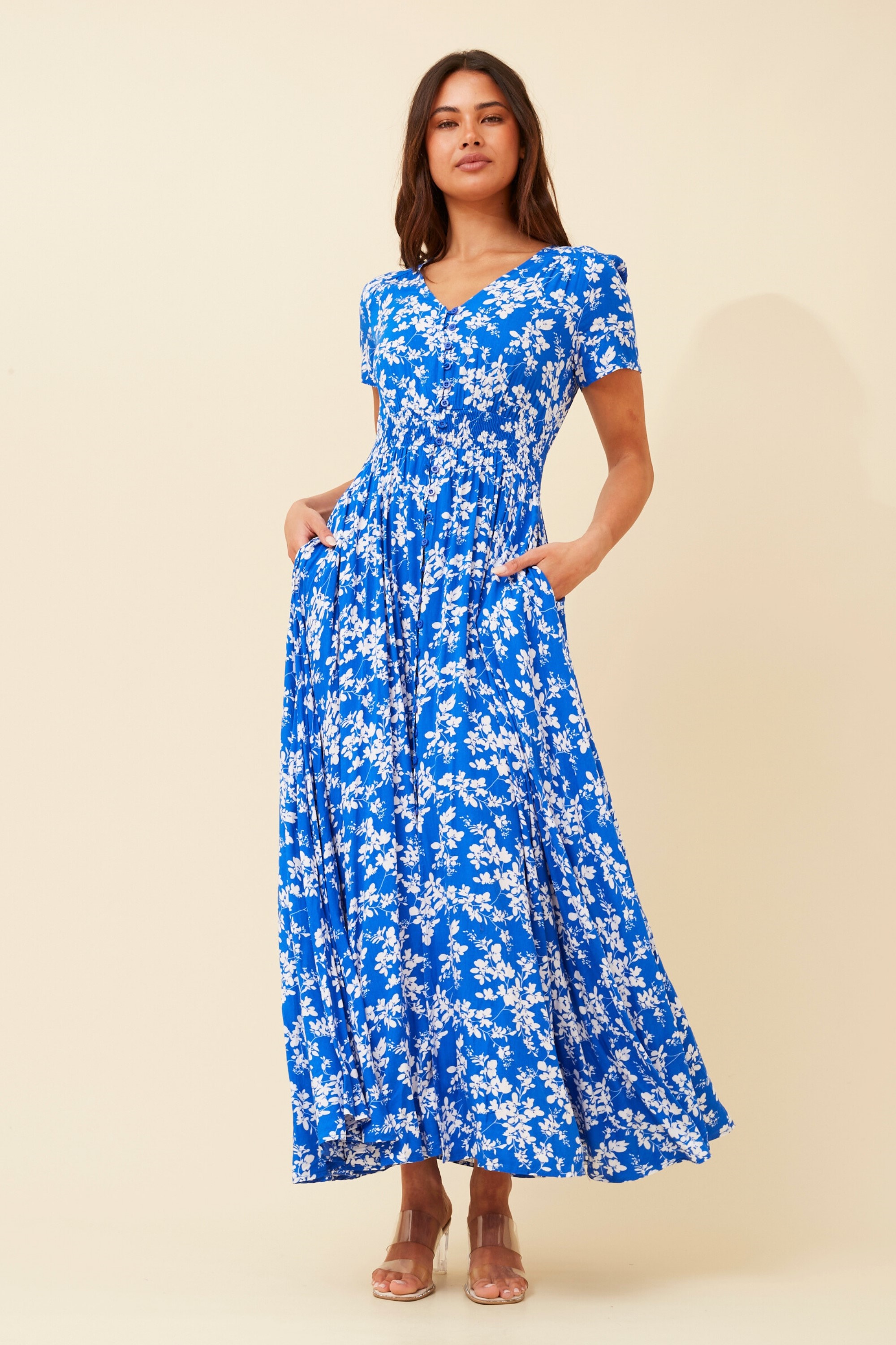 MEGAN FLORAL MAXI DRESS