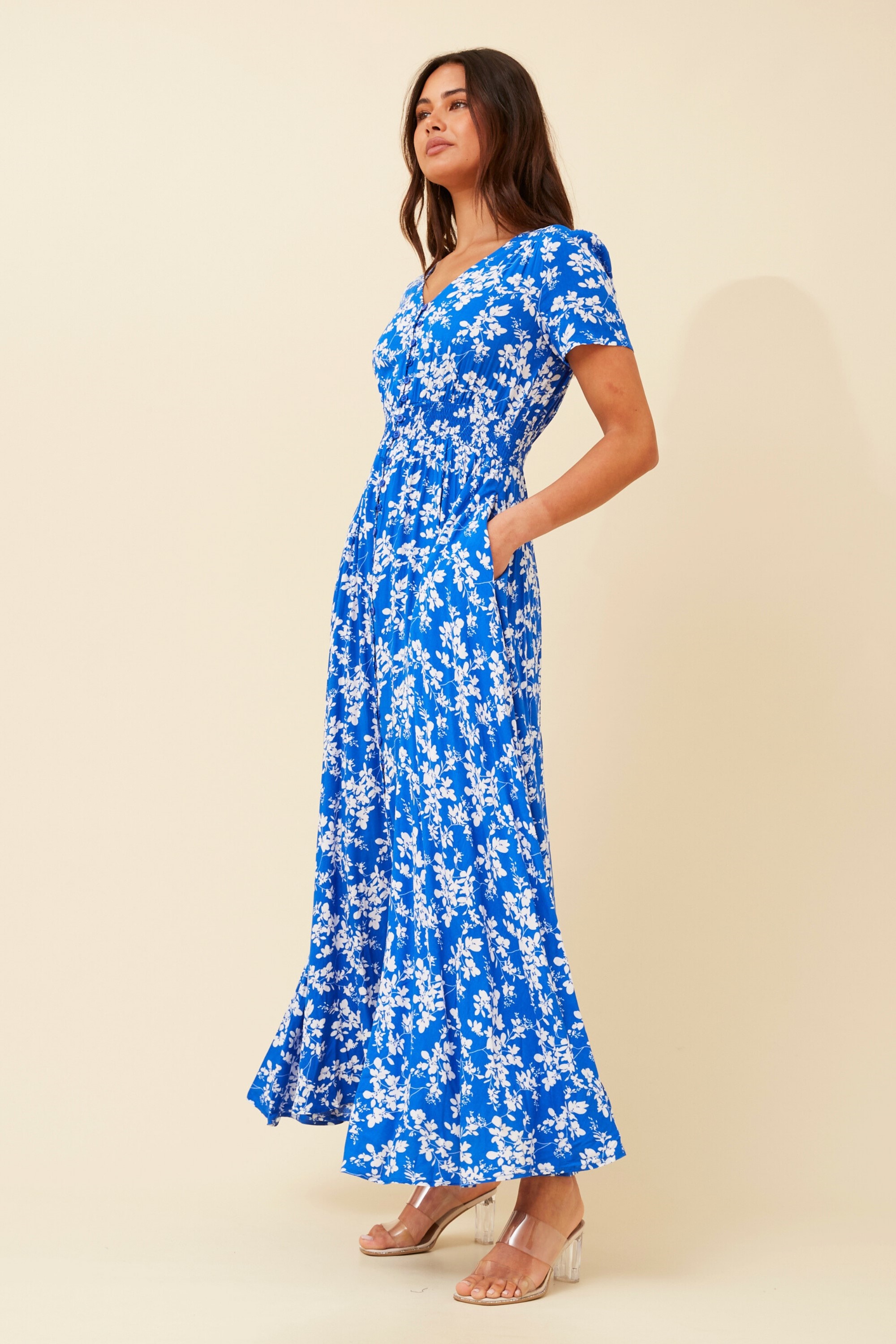 MEGAN FLORAL MAXI DRESS